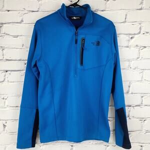 North Face Jacket 1/2 Zip Canyonlands Mens S/P outdoor utility gorpcore Cozycore